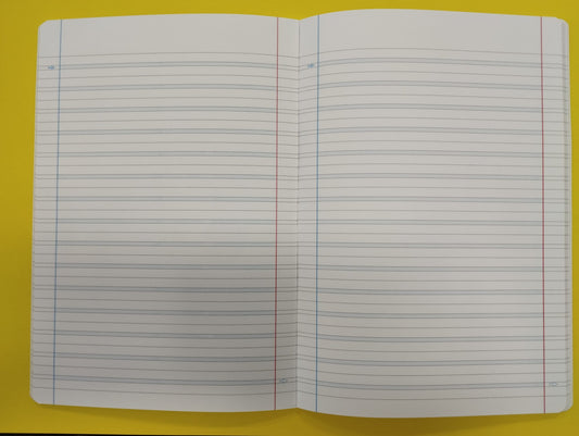 Quaderno A4 Rigatura B per Dislessici